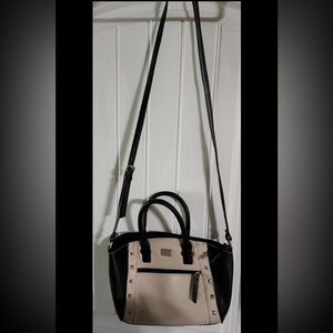 Two tone colorblock purse